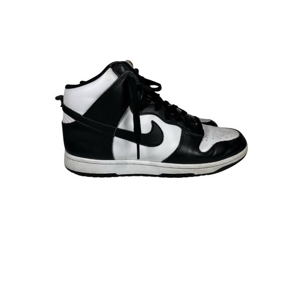 Nike Dunk High Panda Black White Used - women’s size 11‎ - Great Everyday Kicks - Picture 1 of 10